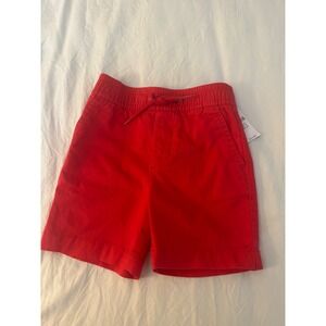 Baby Gap Toddler Boy Red Comfort Stretch Pull On Shorts 3 Years NWT